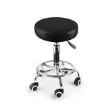 Levede Salon Stool Swivel Bar Stools Black-2018816718717194240