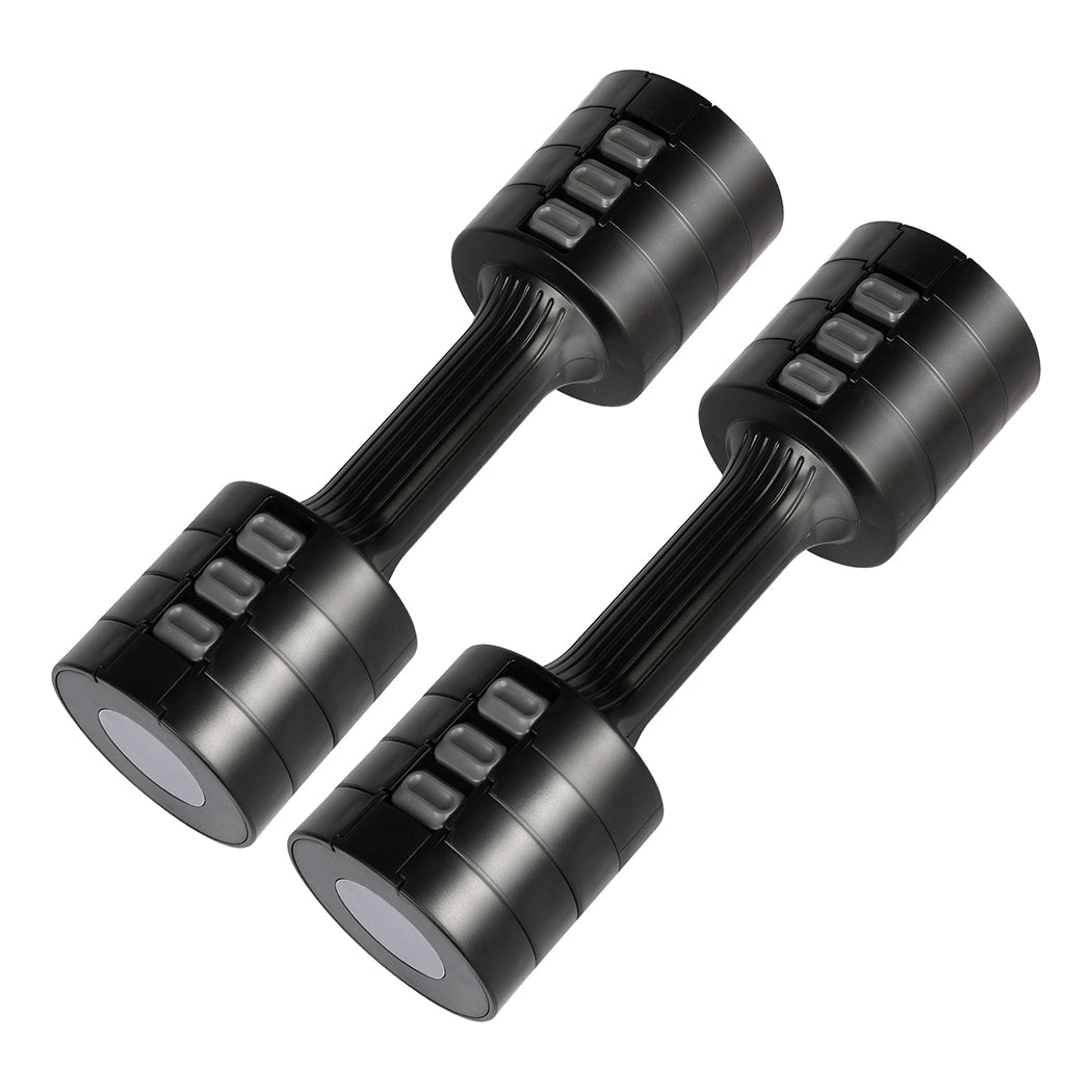 Centra A Pair Of 1KG To 5KG Dumbbells Black-2006732825725898752