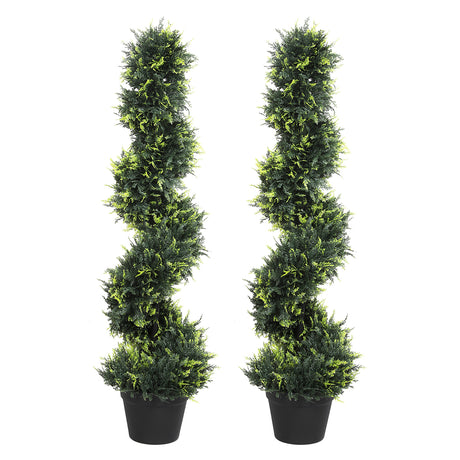 Lambu Artificial Spiral Cedar Tree-1954802441312669696