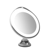 10x Magnifying Makeup LED Mirror 360 Dgree - Low Angle