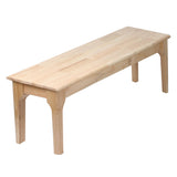 Levede Dining Sets 1XTable+1XBench Chair - Top-Down View