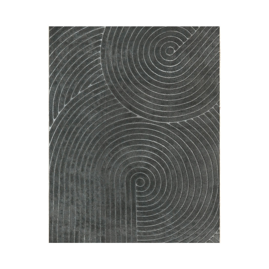 Marlow Floor Rug Soft Polyester Carpet Non Slip Plush Shaggy Rugs Geometric-2018816819325964288