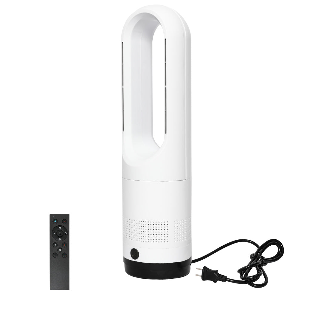 Spector Bladeless Tower Fan 2 In 1 Cooler & Heater Fan-2018816851404001280