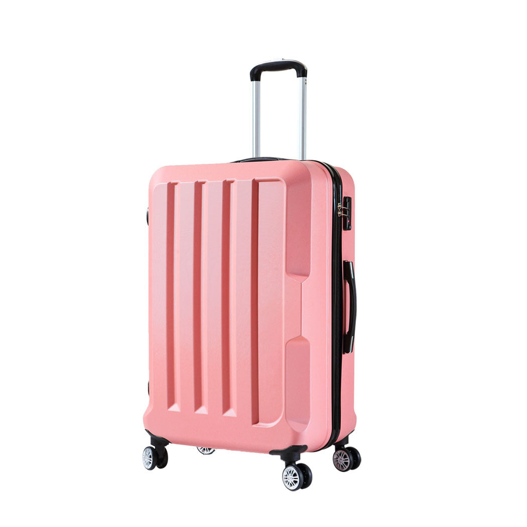 Slimbridge 20" Travel Luggage Lightweight Rose Gold 20 inch-1954802802144448512