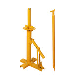 Manan Manual Tyre Changer Tire Changer Yellow - Low Angle