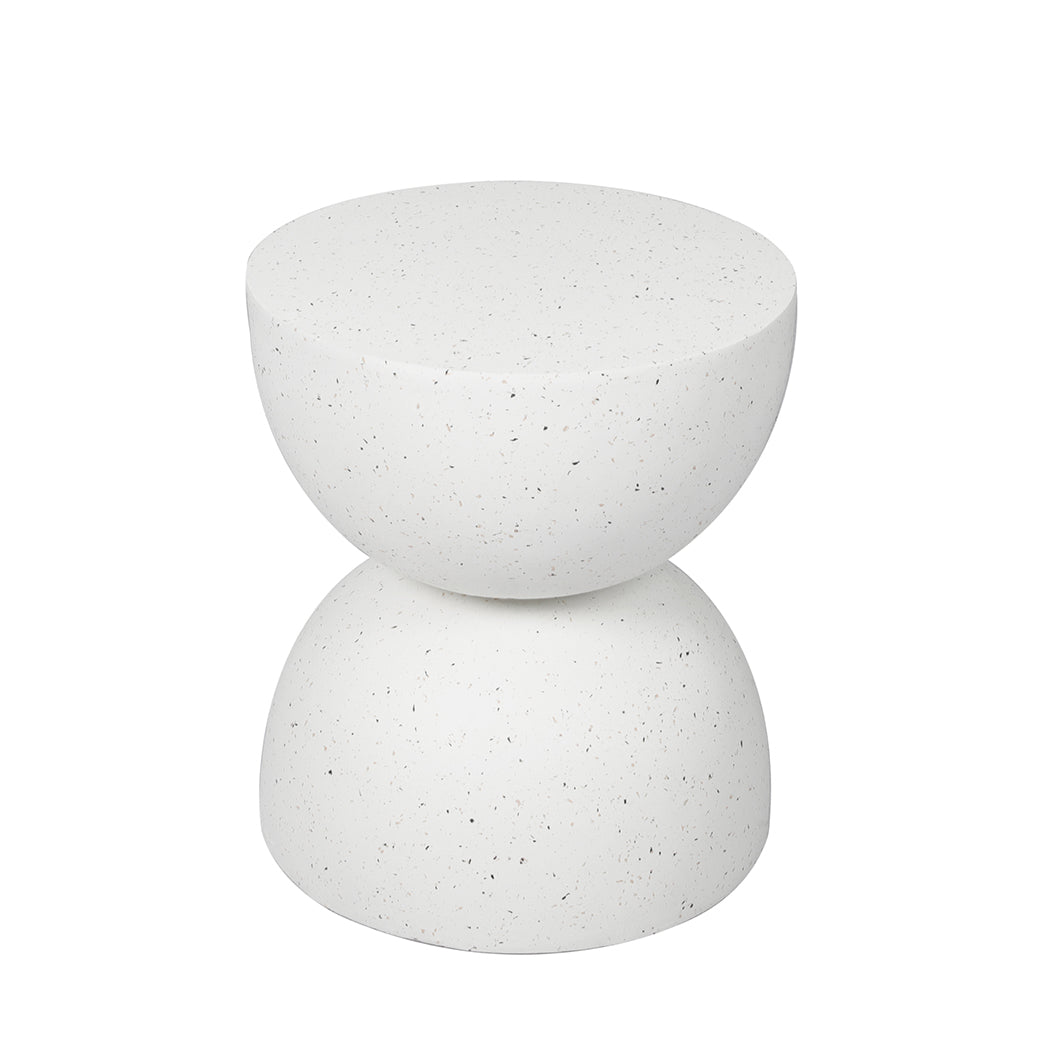 Levede Side Table Terrazzo Coffee Tables Beige-2018816896694095872