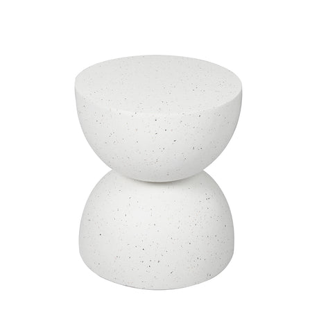 Levede Side Table Terrazzo Coffee Tables Beige-2018816896694095872