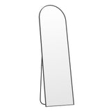 Yezi 165X60CM Full Length Mirror Wall Mounted Mirror Black - Extra Image