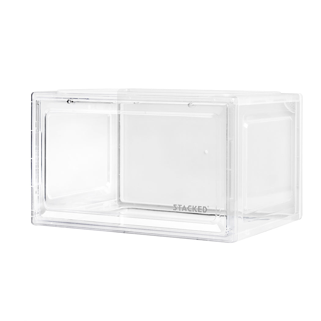 Stacked Shoe Box Acrylic Sneaker Display 1PC Clear-2018816610848083968