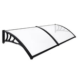 Mountview Window Door Awning Outdoor 1M X 2.4M Transparent 1x2.4M-2006733104311570432