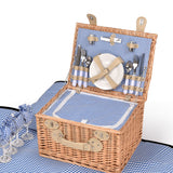 4 Person Picnic Basket Baskets Set Outdoor-2006732947503321088