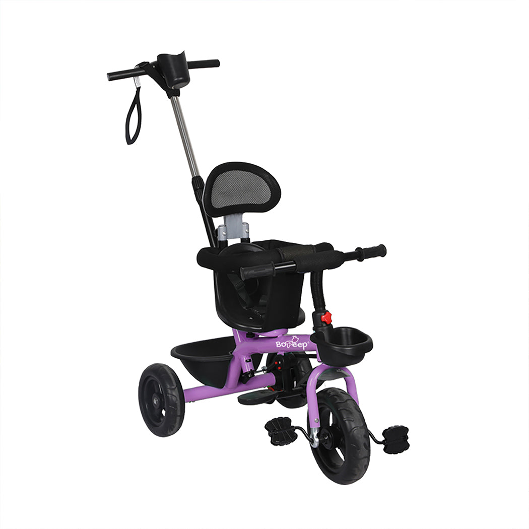 BoPeep Kids Tricycle Ride On Trike Toddler Purple-2006733204148588544