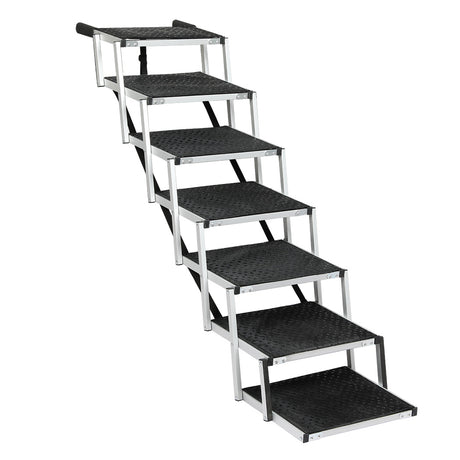 Pawz Dog Ramp Pet Stair Car Suv Travel Step Foldable-2018816861013151744