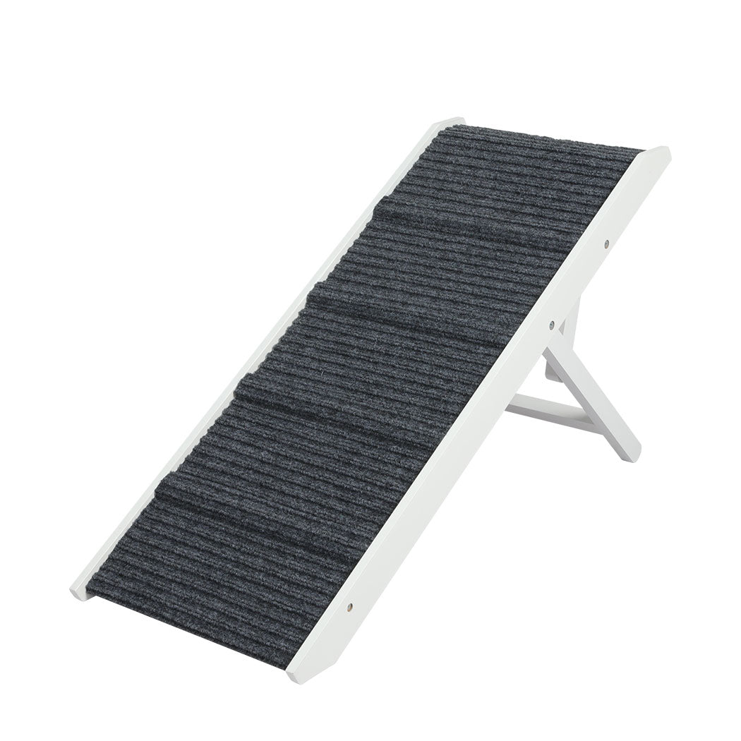 PaWz Adjustable Dog Ramp Height Stair White-2006732982412513280