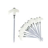 Mountview 15x Tent Pegs Heavy Duty Steel-2006732923394461696