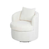 Levede Fleece Swivel Chair-2018816926616260608