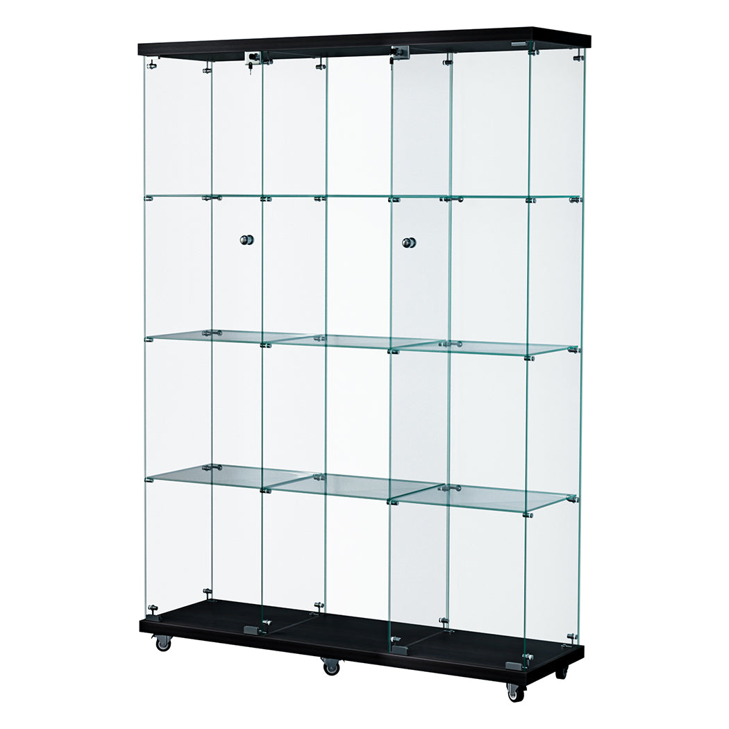 Stacked 169cm Tall Glass Display Cabinet 4 Tier-2006732857472585728