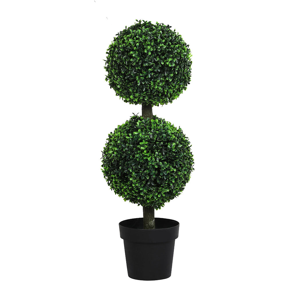 Lambu Artificial Double Ball Boxwood Trees-2018816712157302784