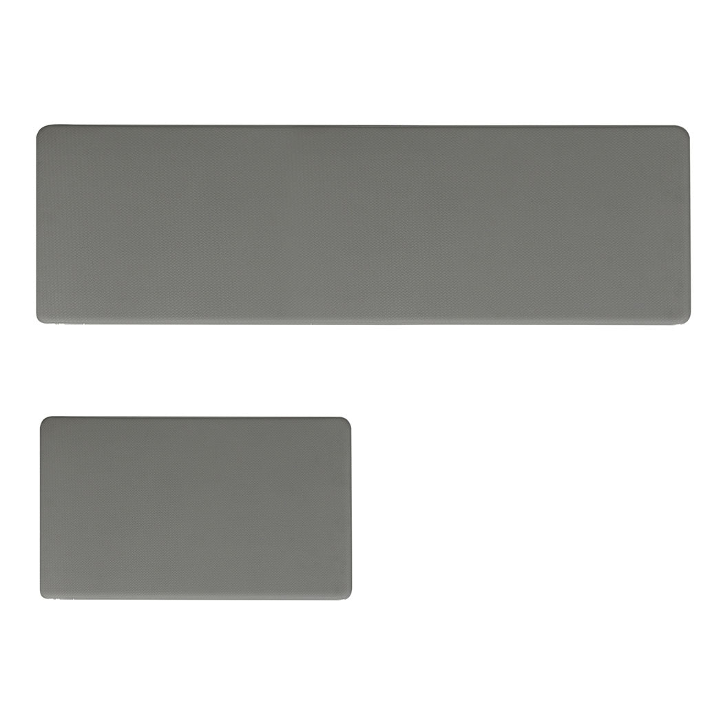 Marlow Kitchen Rug 2PCS Non Slip Anti Fatigue Mat Grey-2006732689541042176