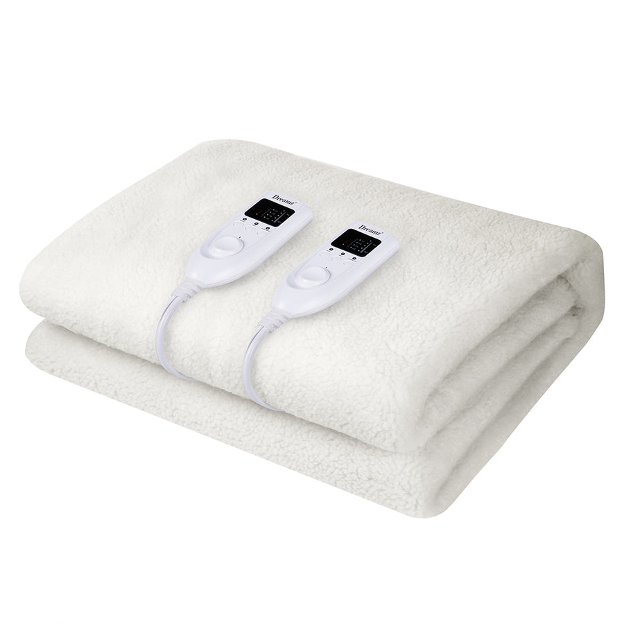DreamZ 350GSM Electric Blanket Heated Queen-2018816794558599168