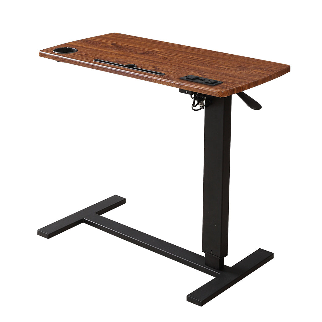 Levede Standing Desk Height Adjustable Brown-2006733138037968896