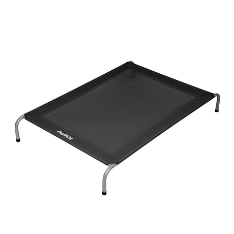 PaWz Elevated Trampoline Pet Bed Dog L Black Large-2006733003681828864