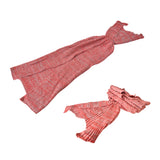Mermaid Tail Crochet Blanket Sofa Rug-2006732859083198464
