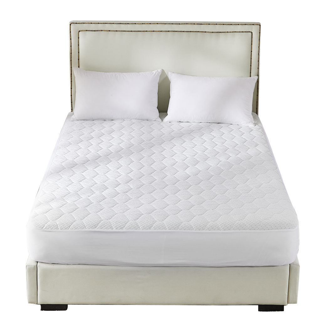 Dreamz Mattress Protector Topper Bamboo Single-1954802846096560128