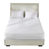 Dreamz Mattress Protector Topper Bamboo Single - Low Angle