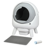PaWz Smart Self Cleaning Cat Litter Box APP Control White - Extra Image