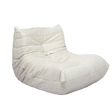 Levede Floor Chair Caterpillar Sofa Beige - Low Angle