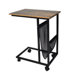 Levede Side Table Mobile Coffee Tables - Low Angle