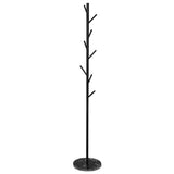 Levede Coat Rack Hat Clothes Stand Hanger Black - Close-Up Angle
