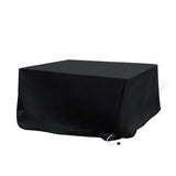 Marlow Outdoor Furniture Cover Garden Black 30cm Extension - Low Angle