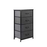 Levede Storage Cabinet Tower Chest Dark Grey - Extra Image