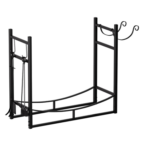 Moyasu Firewood Rack Fireplace Tool Log Holder-1954802471809454080