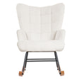 Levede Fleece Rocking Chair-2018816903203655681