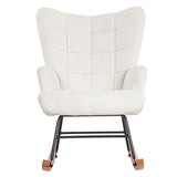 Levede Fleece Rocking Chair-2018816903203655681