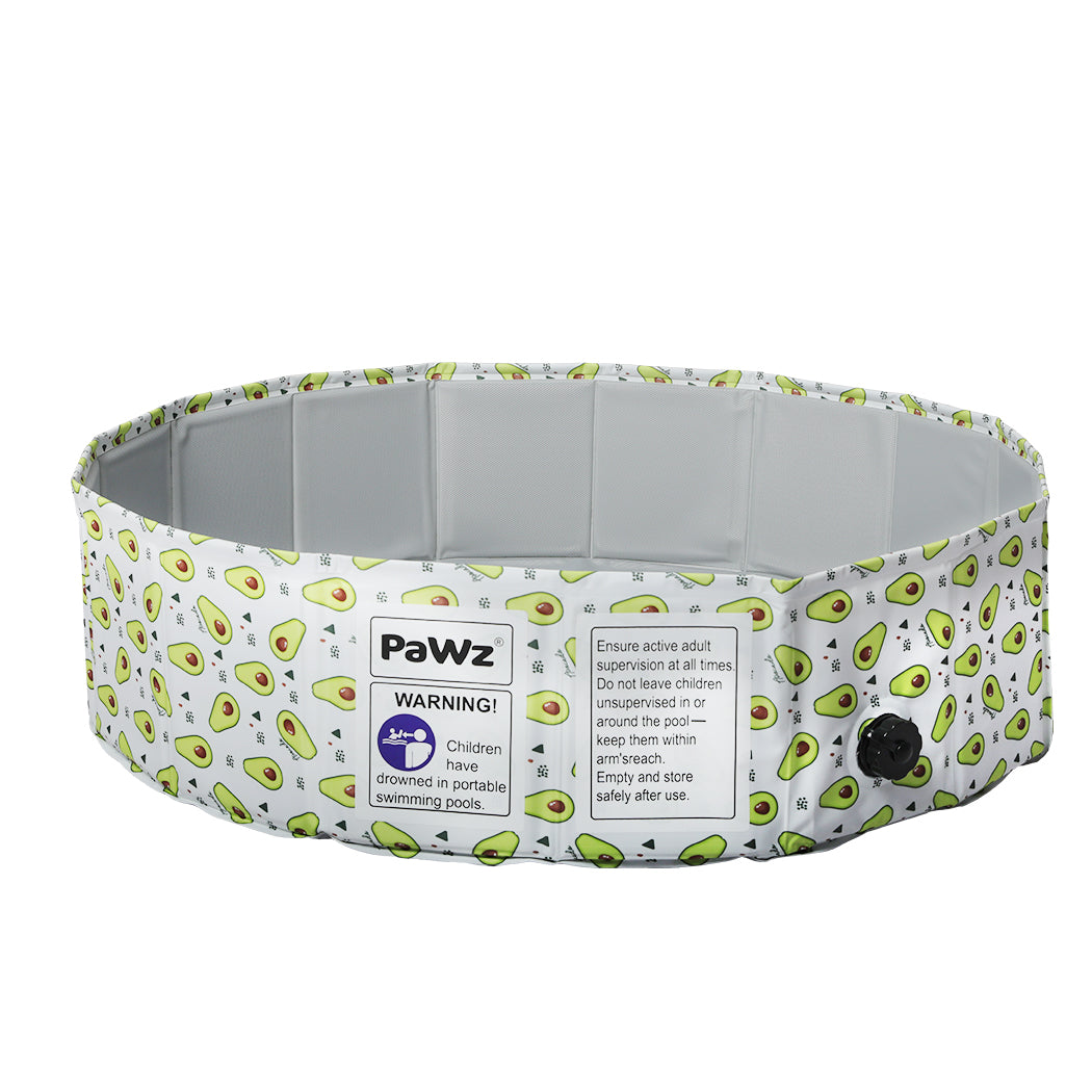 PaWz 100cm Portable Pet Swimming Pool L Large-2006732989299560449