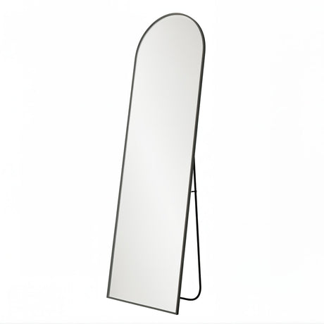 Yezi 165X60CM Full Length Mirror Wall Mounted Mirror Black-1950769998414876673