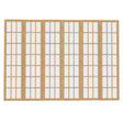 Levede 6 Panel Room Divider 170cm Freestanding Screen-2006732767794171905