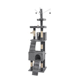 PaWz Cat Tree Scratching Post Scratcher Grey-2006733201548120065