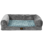 PaWz Pet Bed Sofa Dog Beds Bedding Soft M Grey Medium-2006733134598639617