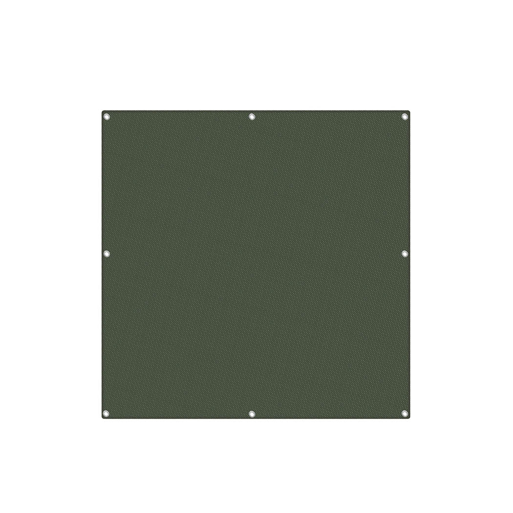 Polyester Canvas Tarp Tarpaulin Sun 2x2 Meter-2018816671220895745