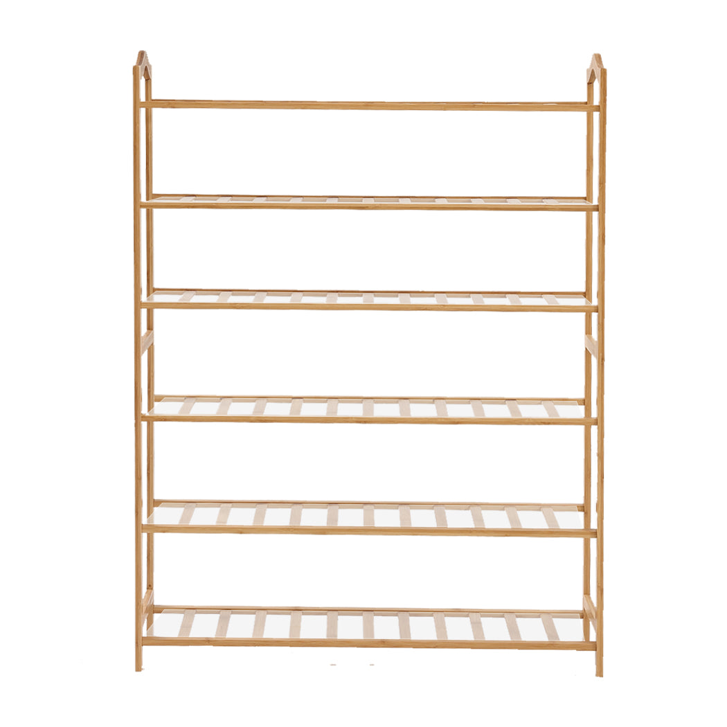 Levede Bamboo Shoe Rack Storage Wooden-2018816705874235393