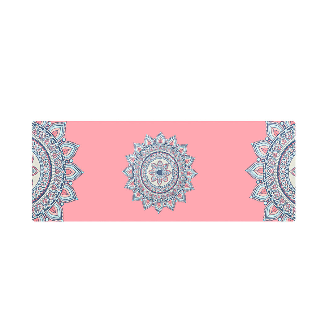 Centra Yoga Mat Foldable Non-Slip Exercise Pink-2006732946731569153