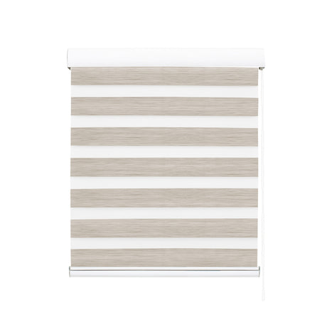 Marlow Blackout Zebra Roller Blind Curtains 150x210 Beige-2018816829740421121