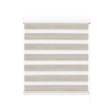 Marlow Blackout Zebra Roller Blind Curtains 150x210 Beige