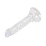 Crystal Dildo Dong Realistic Penis Cock White 15cm-2018816607383588865