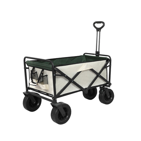 Lambu Garden Camping Trolley Outdoor Beige-1954802672653701121